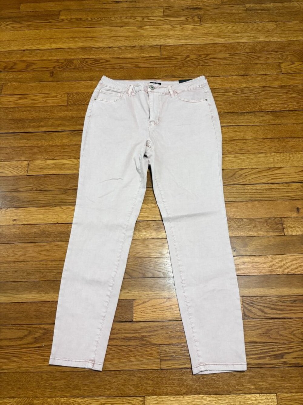 Rue 21 Womens High Rise Ankle Jegging Size 14 Pink Stretch Cotton Skinny NWT